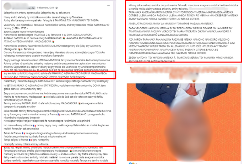 Alerte : discours de haine interethnique…