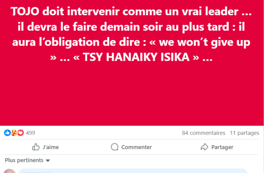 Alerte : Discours incitant à armer…