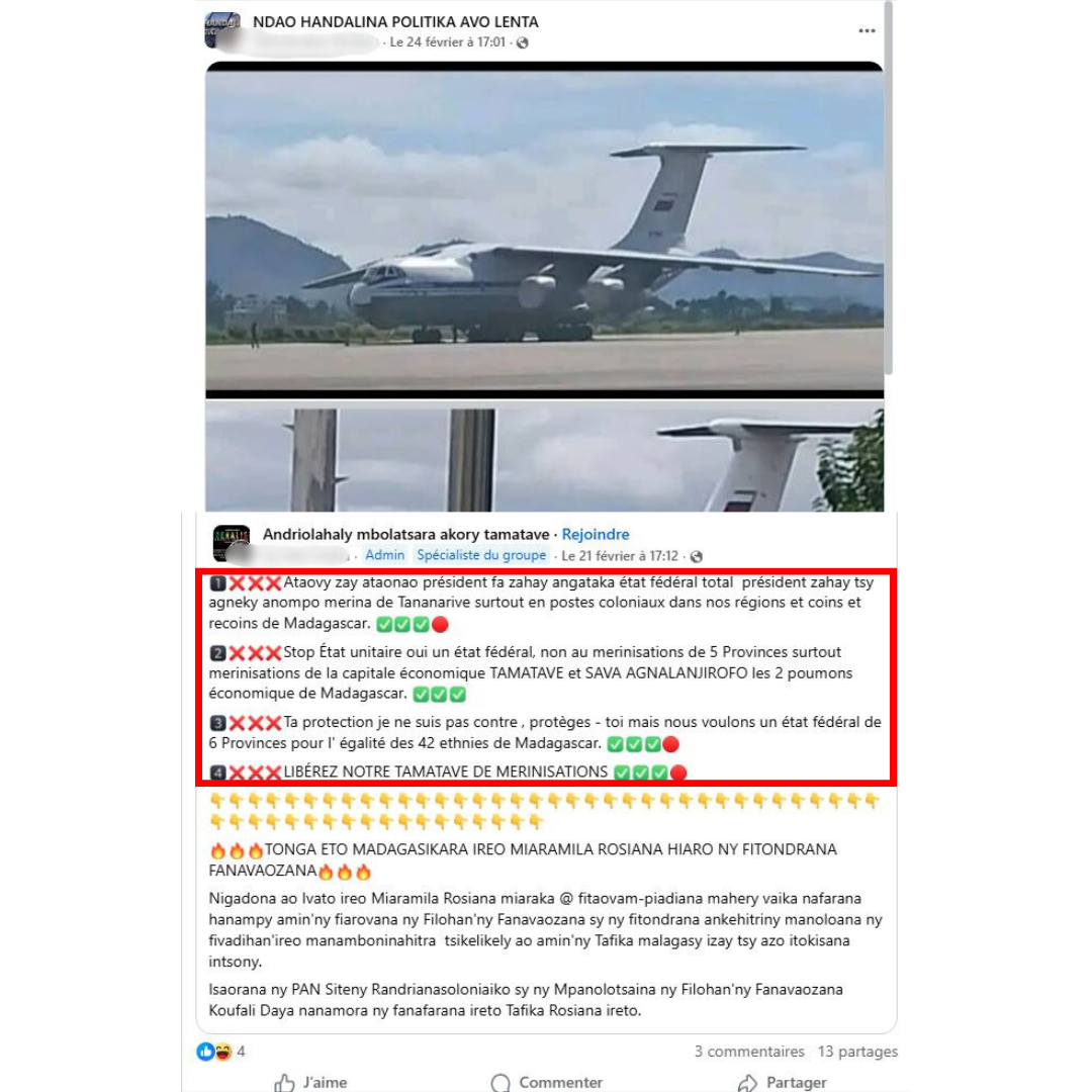 ALERTE: Discours stigmatisant et incitation à la haine ethnique en ligne