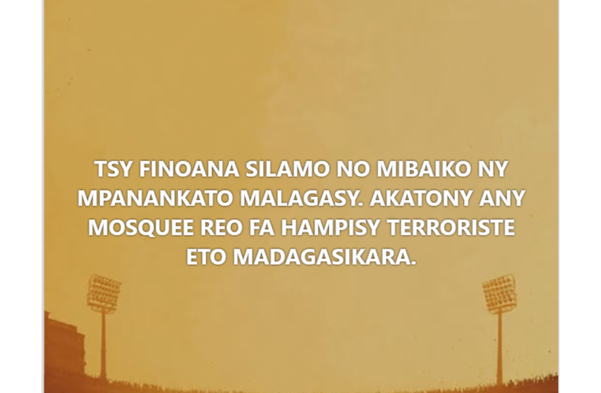 ALERTE : Discours haineux visant la religion musulmane