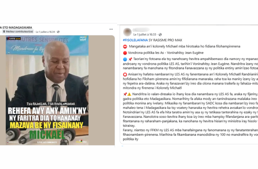 Conférence de presse du groupe politique LES AS : des propos détournés