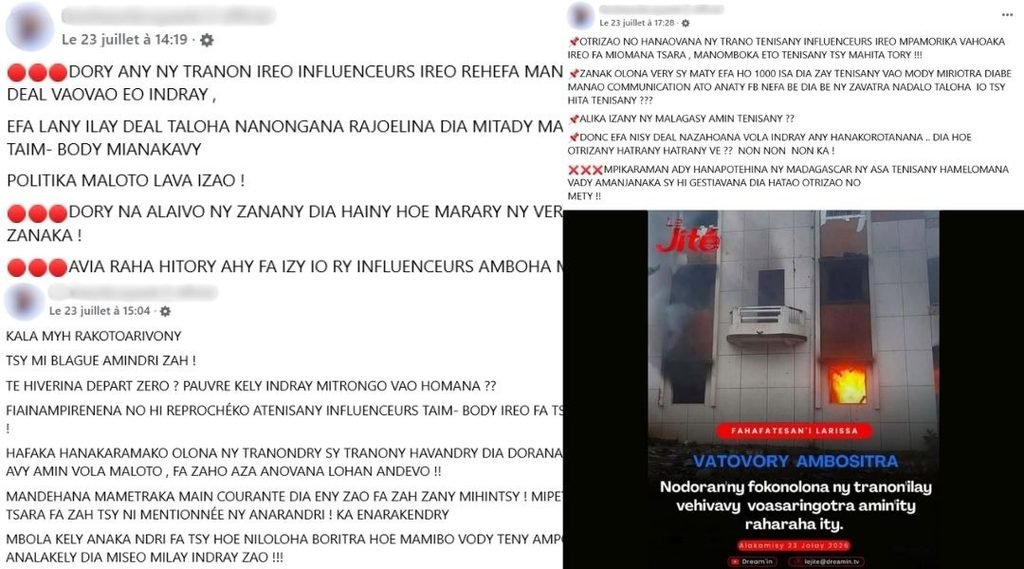ALERTE : Menaces et appels à la violence contre des influenceurs